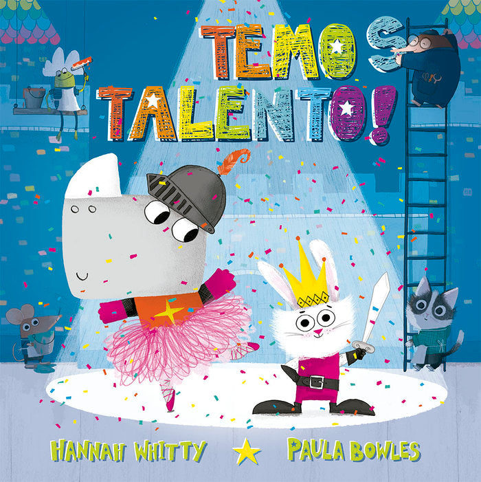 Temos talento!, de WHITTY,HANNAH | portada del libro