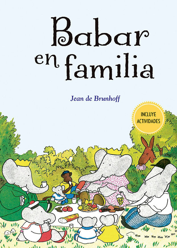 Babar en familia, de DE BRUNHOFF,JEAN | portada del libro