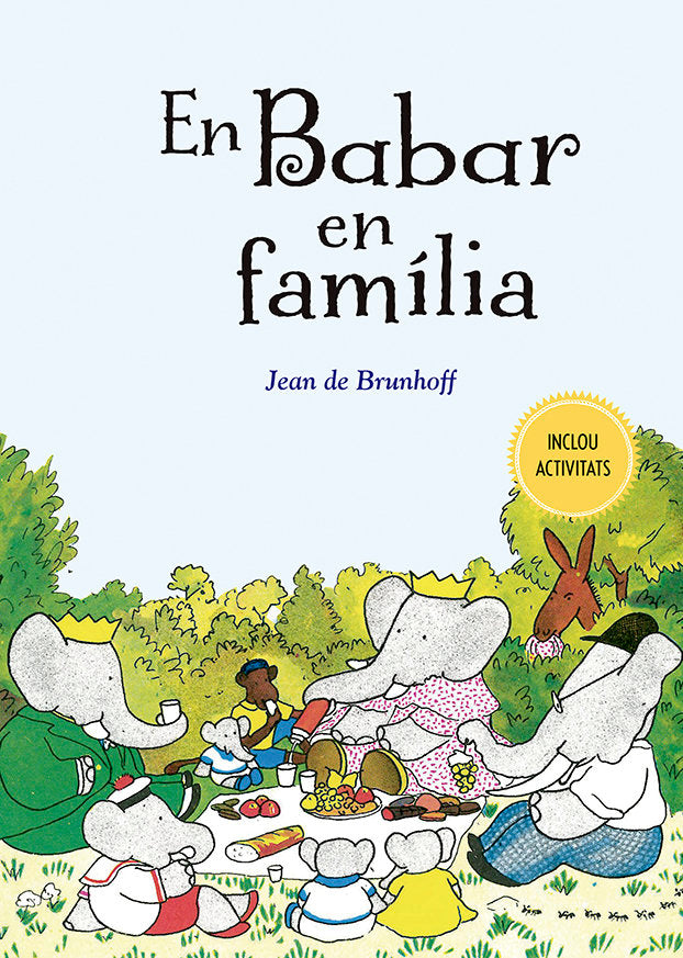 En Babar en familia, de DE BRUNHOFF, JEAN | portada del libro