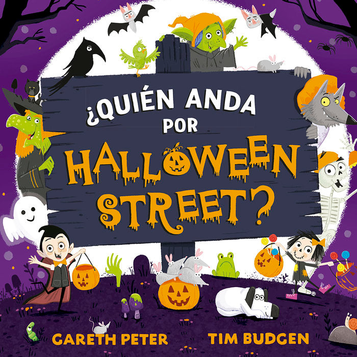 QUIEN ANDA POR HALLOWEEN STREET, de PETER, GARETH | portada del libro