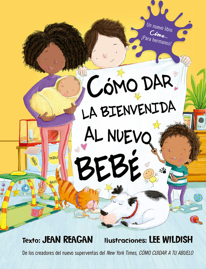 COMO DAR LA BIENVENIDA AL NUEVO BEBE, de REAGAN, JEAN | portada del libro