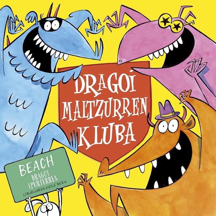 DRAGOI MALTZURREN KLUBA, de BEACH | portada del libro