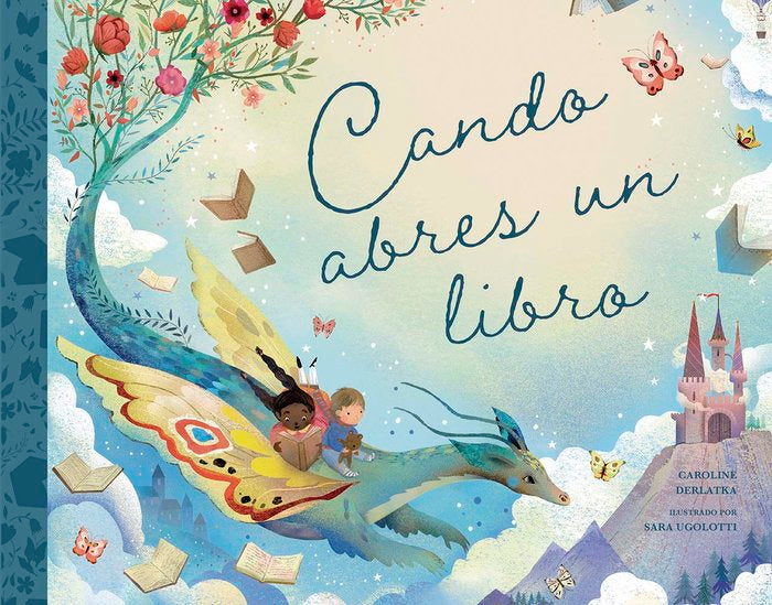 CANDO ABRES UN LIBRO, de DERLATKA, CAROLINE | portada del libro