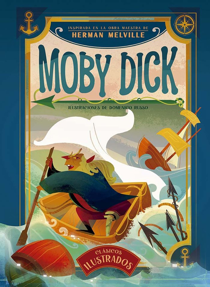 Moby Dick, de MELVILLE, HERMAN | portada del libro