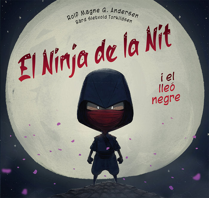 EL NINJA DE LA NIT I EL LLEO NEGRE, de G. ANDERSEN, ROLF MAGNE | portada del libro