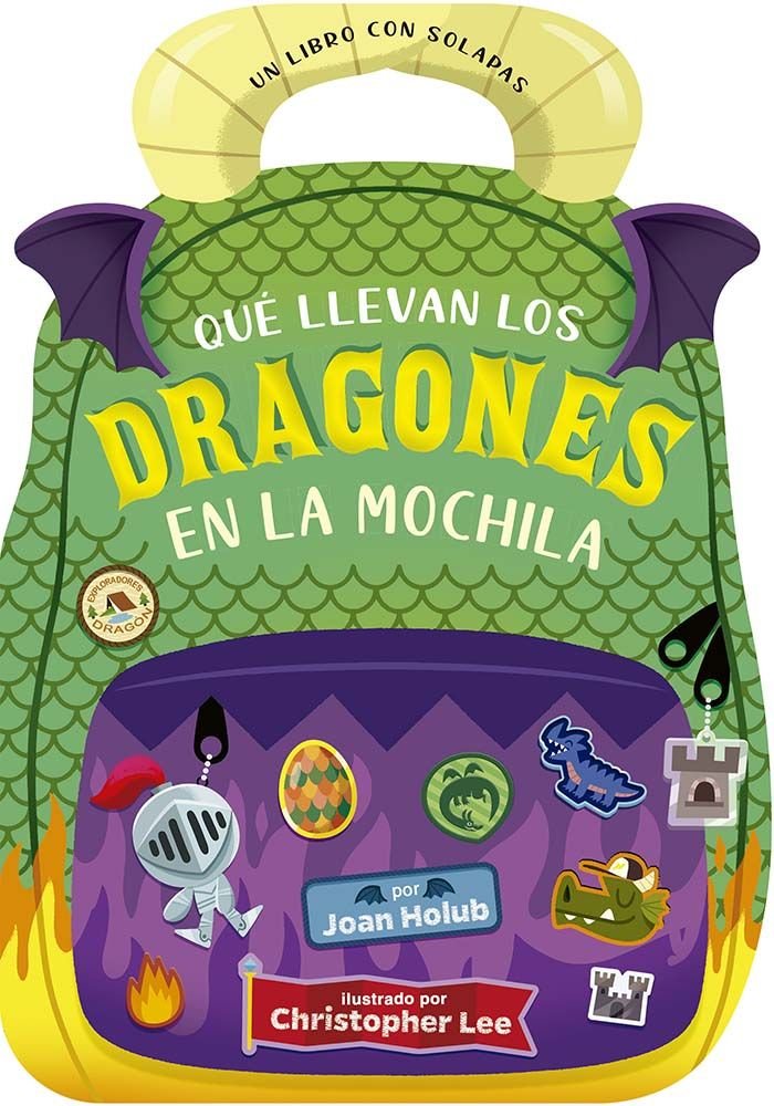 QUE LLEVAN LOS DRAGONES EN LA MOCHILA, de HOLUB, JOAN | portada del libro