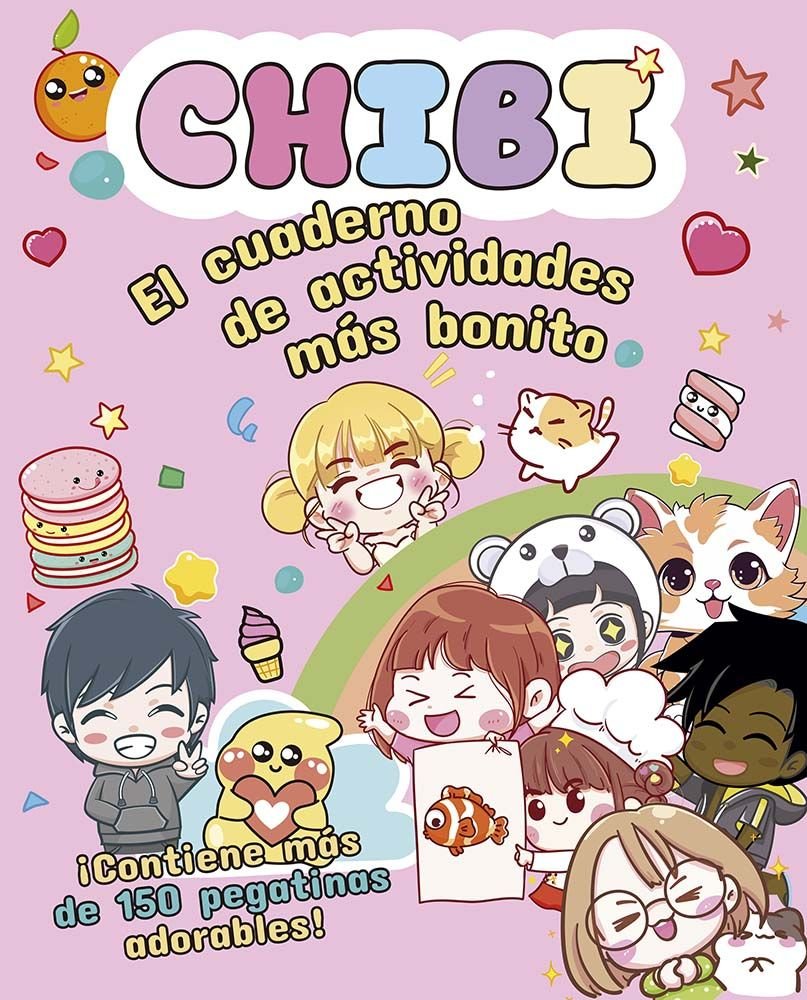 CHIBI - EL CUADERNO DE ACTIVIDADES MAS BONITO, de VARIOS AUTORES | portada del libro