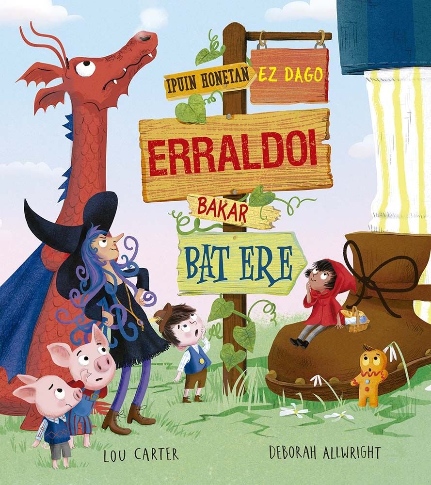 IPUIN HONETAN EZ DAGO ERRALDOI BAKAR BAT ERE, de CARTER, LOU | portada del libro