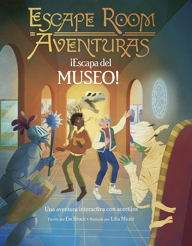 ESCAPE ROOM AVENTURAS: ESCAPA DEL MUSEO, de BRUCE, EM | portada del libro