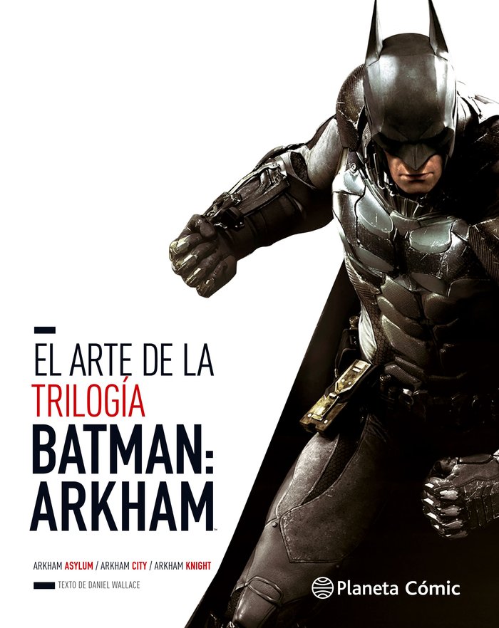 El arte de la trilogía Batman Arkham, de Wallace | portada del libro