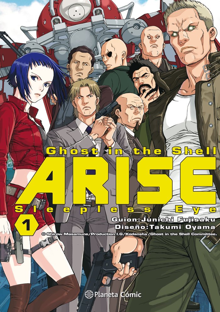 Ghost in the Shell Arise nº 01/07, de Oyama, Takumi | portada del libro