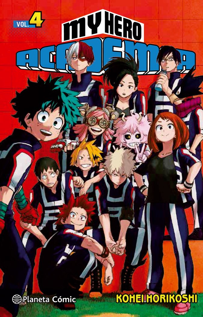 My Hero Academia nº 04, de Horikoshi, Kohei | portada del libro