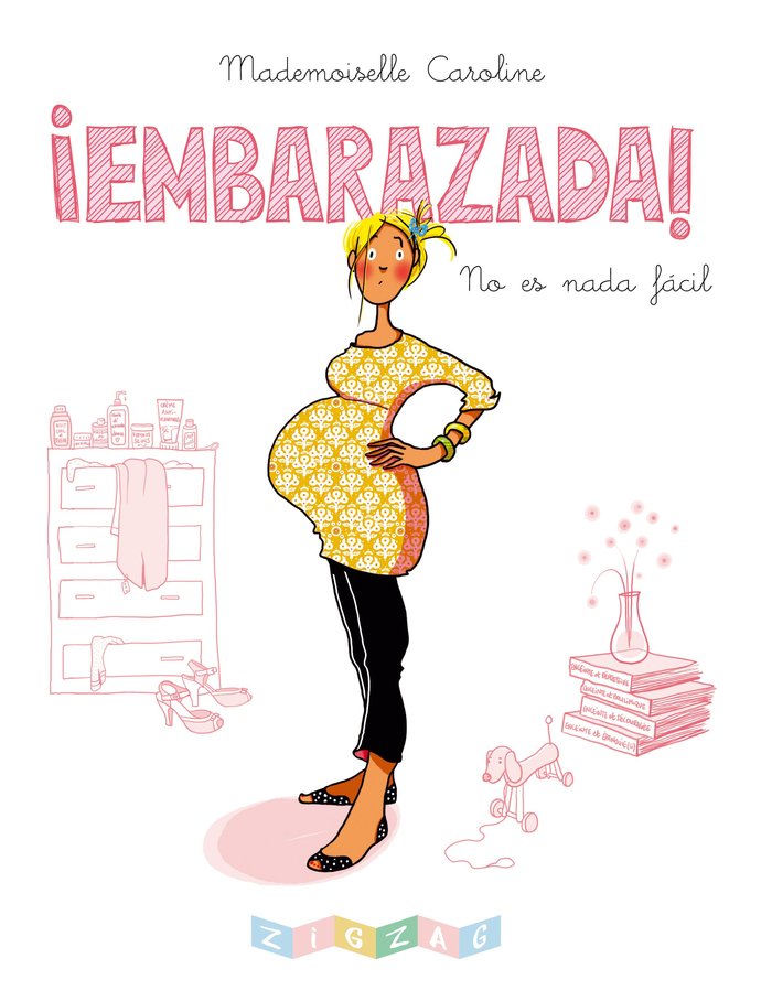 ¡Embarazada!, de Mademoiselle Caroline | portada del libro