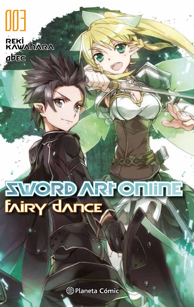 Sword Art Online nº 03 Fairy Dance nº 01/02 (novela), de Kawahara, Reki | portada del libro