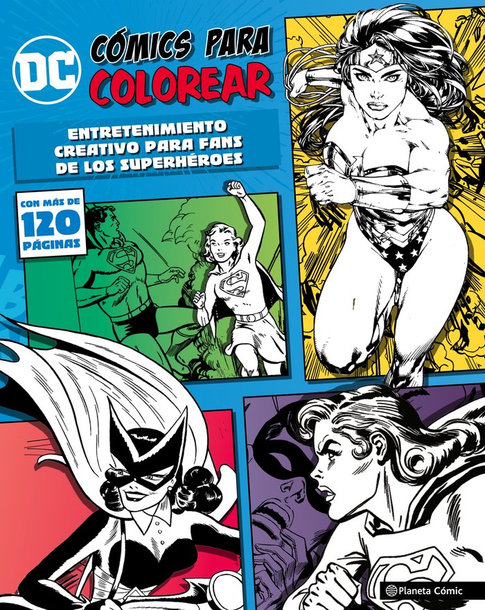 DC Cómics para colorear: Wonder Woman, de AA. VV. | portada del libro