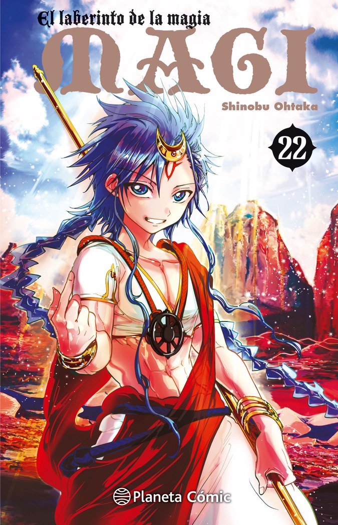 Magi El laberinto de la magia nº 22/37, de Ohtaka, Shinobu | portada del libro