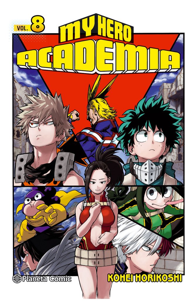 My Hero Academia nº 08, de Horikoshi, Kohei | portada del libro