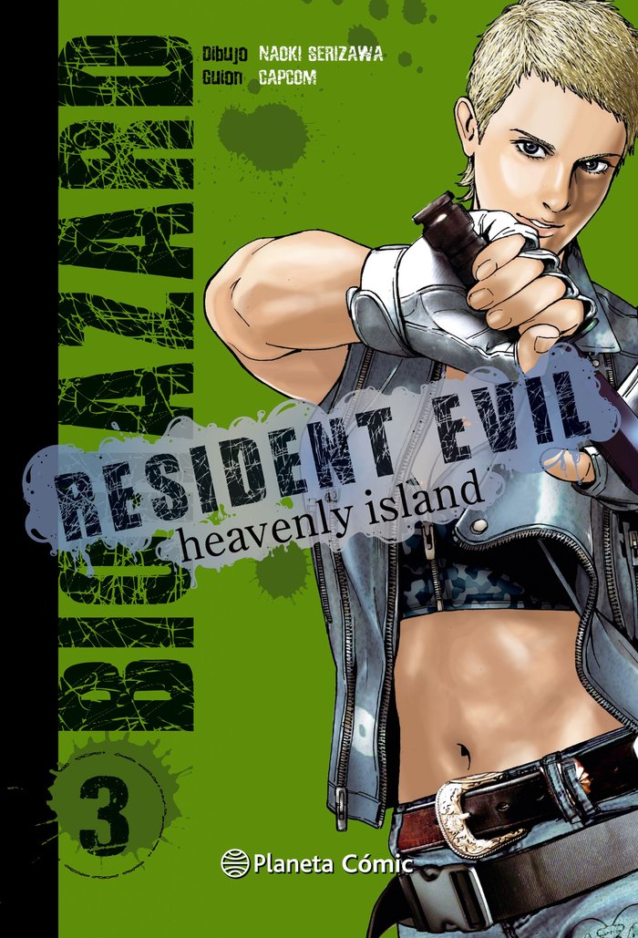 Resident Evil Heavenly Island nº 03/05, de Serizawa, Naoki | portada del libro