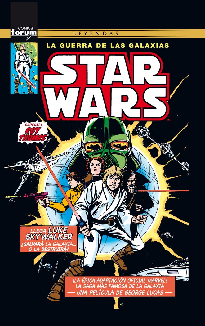 Star Wars Los años Marvel. Especial Roy Thomas, de Thomas, Roy | portada del libro
