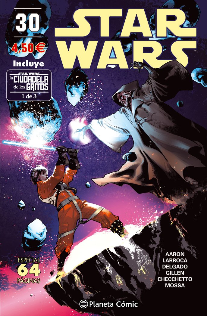 Star Wars nº 30/64 (La Ciudadela de los Gritos nº 01/03), de Aaron | portada del libro