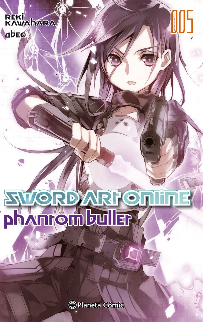 Sword Art Online nº 05 Phantom Bullet nº 01/02 (novela), de Kawahara, Reki | portada del libro