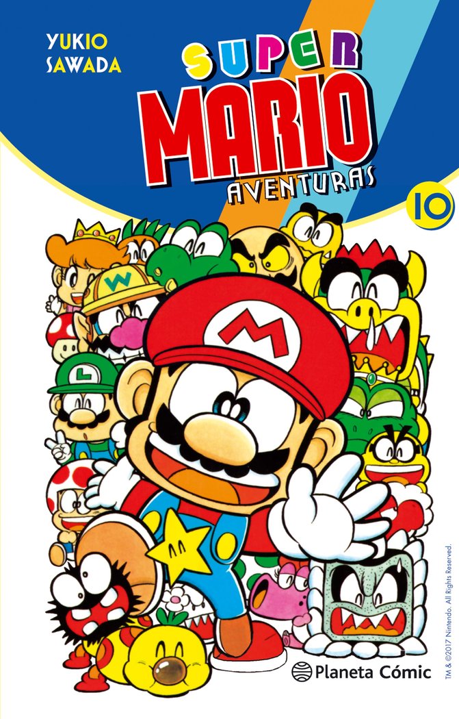 Super Mario nº 10, de Sawada, Yukio | portada del libro