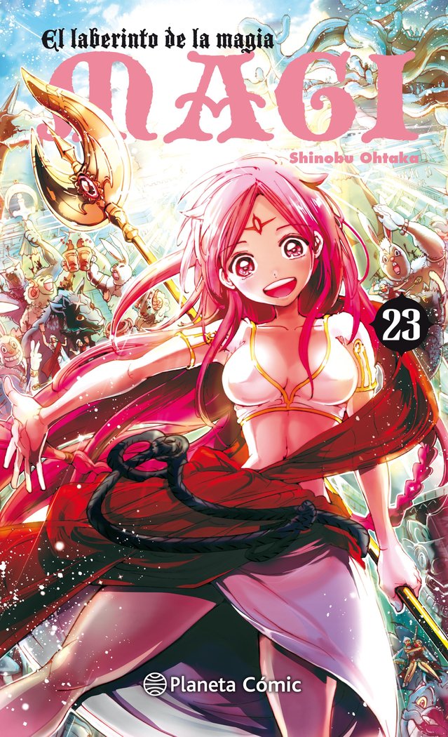 Magi El laberinto de la magia nº 23/37, de Ohtaka, Shinobu | portada del libro