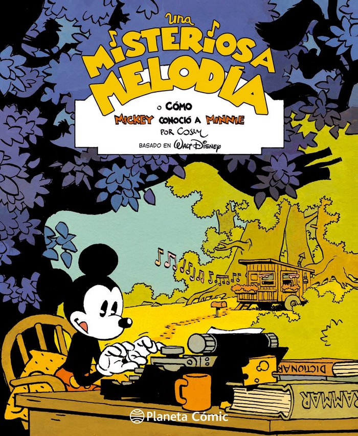 Mickey Una misteriosa melodía, de Cosey | portada del libro