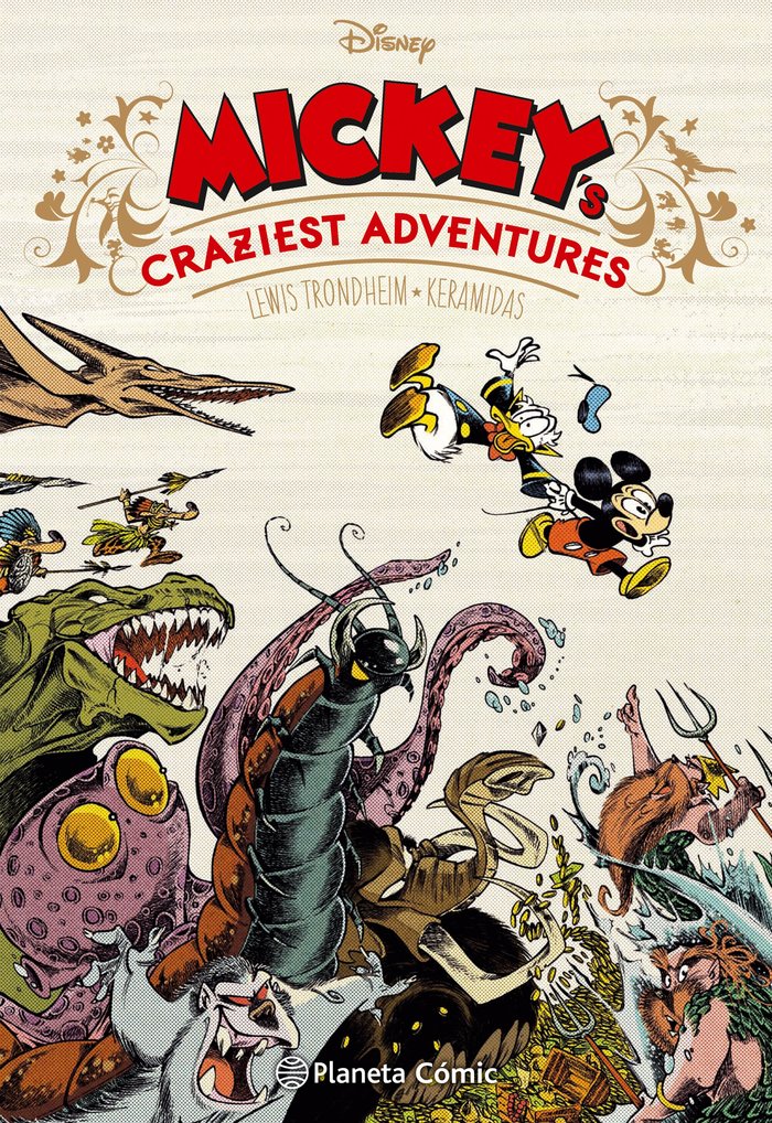 Mickey´s Craziest adventures, de AA. VV. | portada del libro