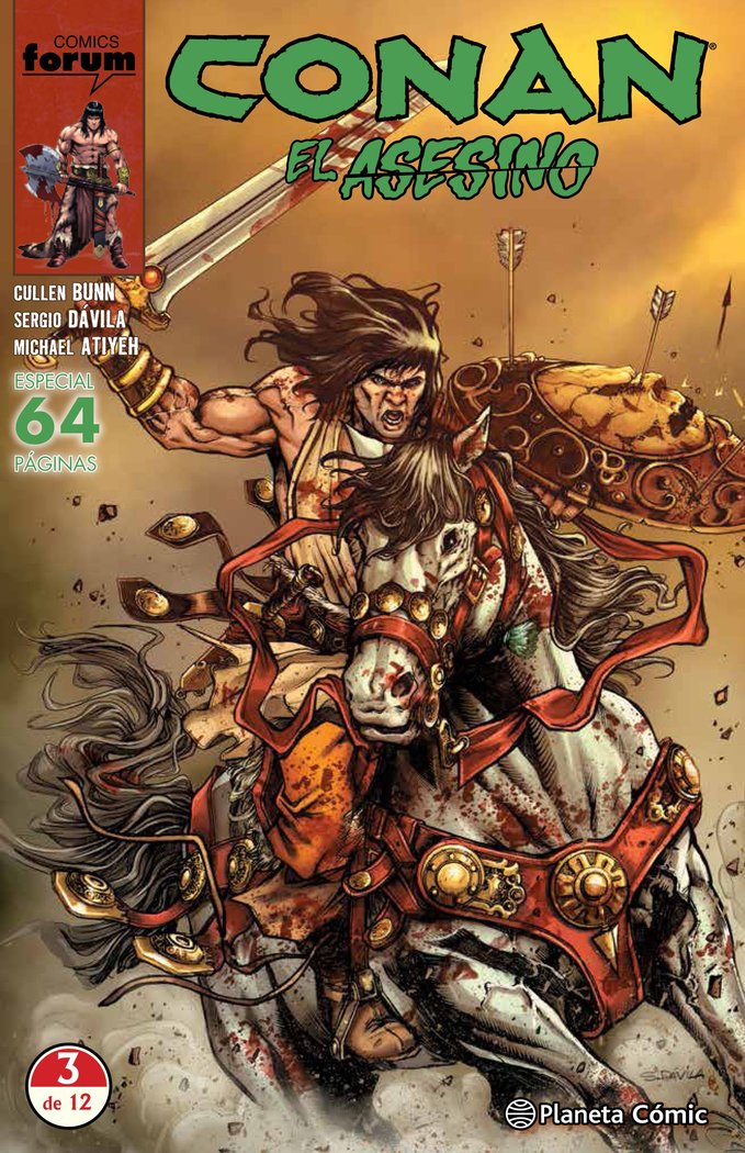 Conan El asesino nº 03/06, de Bunn | portada del libro