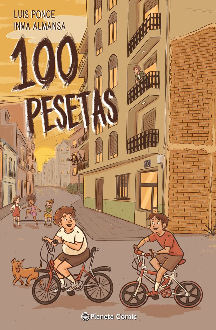 100 pesetas (novela gráfica), de Almansa González, Inma | portada del libro
