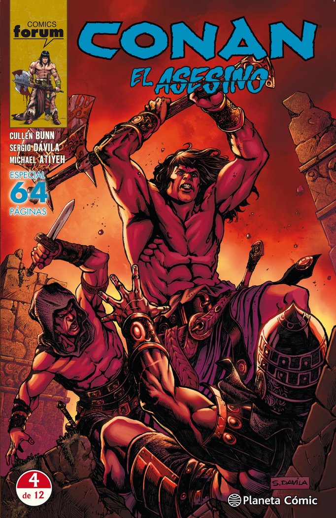 Conan El asesino nº 04/06, de Bunn | portada del libro