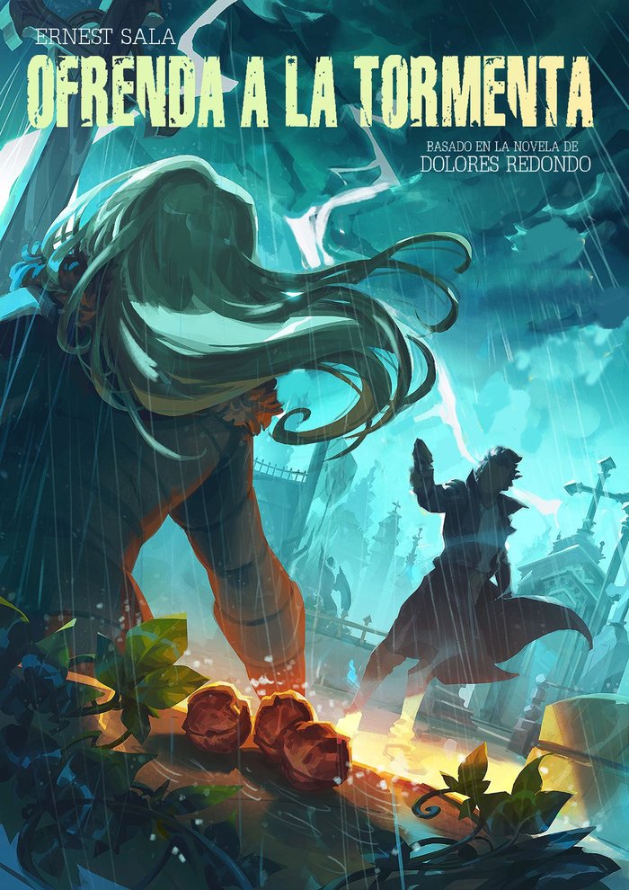 Ofrenda a la tormenta (novela gráfica), de Sala, Ernest | portada del libro