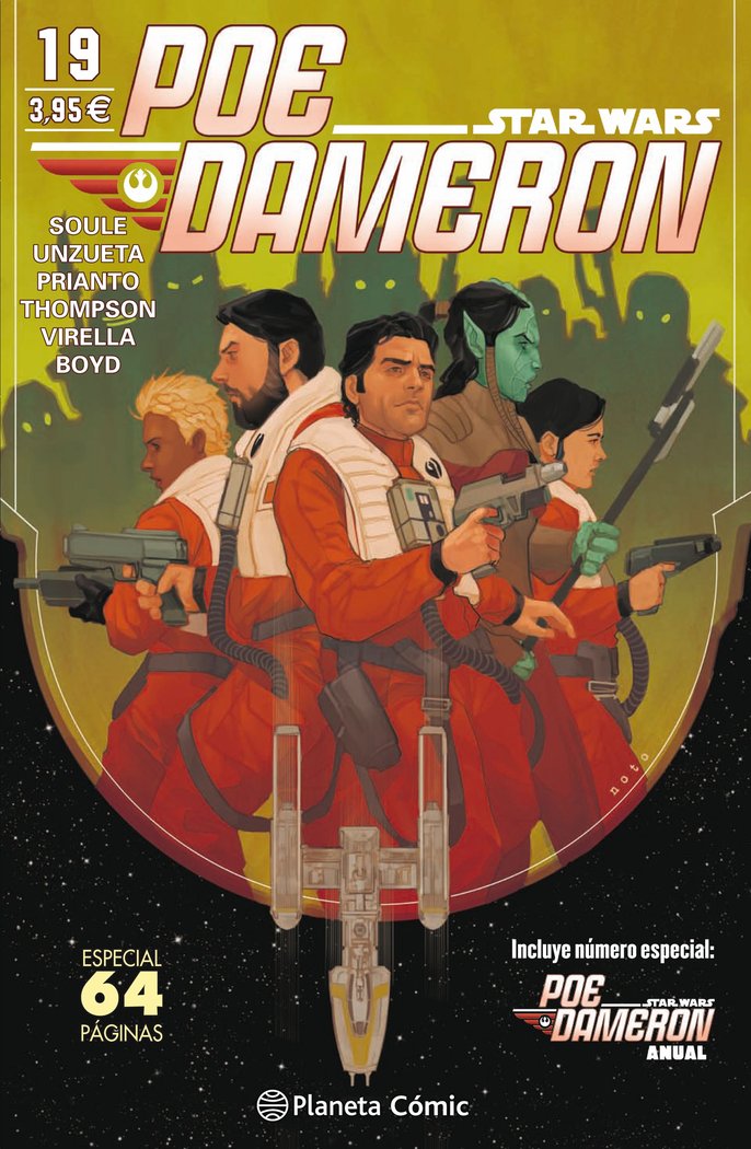 Star Wars Poe Dameron nº 19/25, de Soule | portada del libro