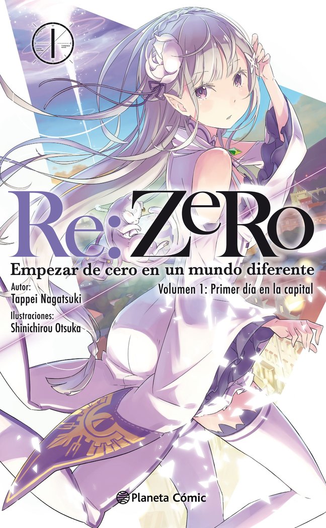 Re:Zero nº 01 (novela), de Nagatsuki, Tappei | portada del libro