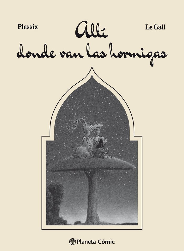 Allí donde van las hormigas (novela gráfica), de Le %Gall | portada del libro