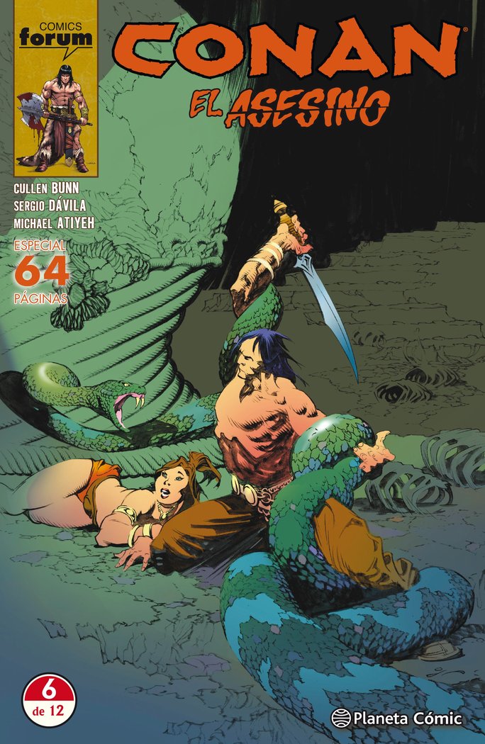 Conan El asesino nº 06/06, de Bunn | portada del libro