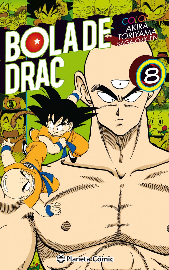 Bola de Drac Color Origen i Cinta Vermella nº 08/08, de Toriyama, Akira | portada del libro