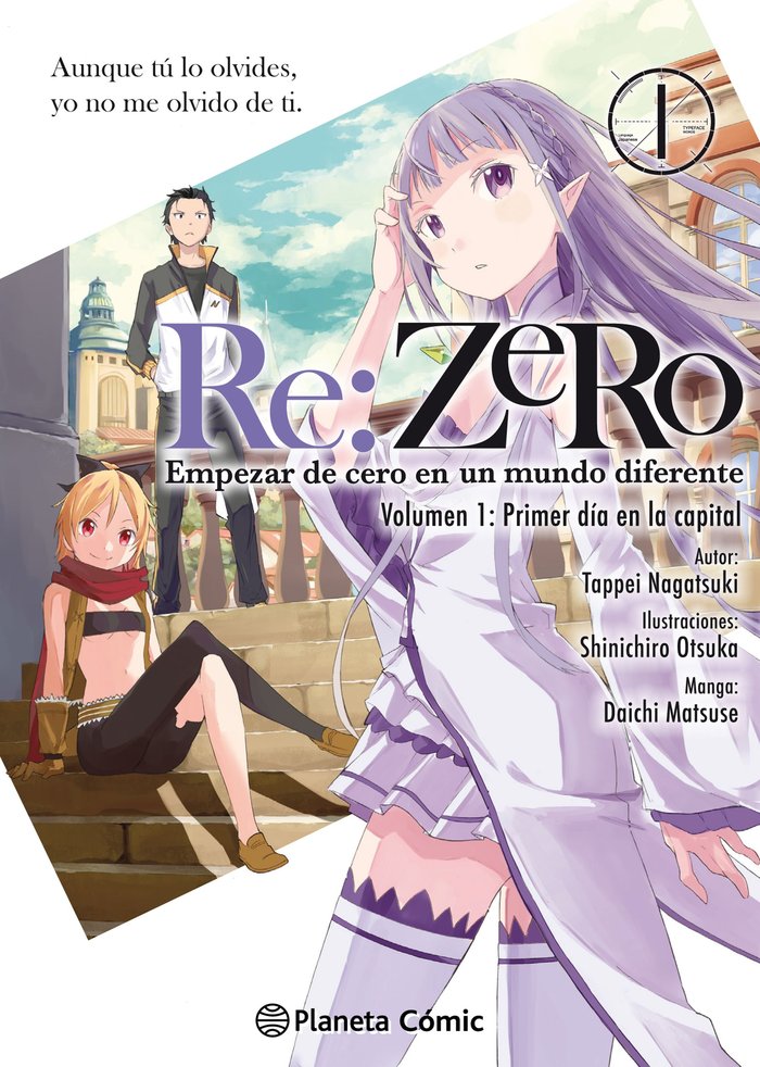 Re:Zero nº 01, de Nagatsuki, Tappei | portada del libro