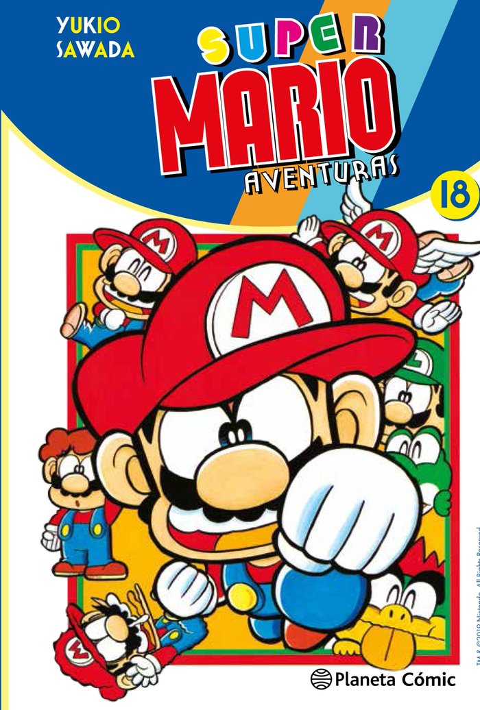 Super Mario nº 18, de Sawada, Yukio | portada del libro