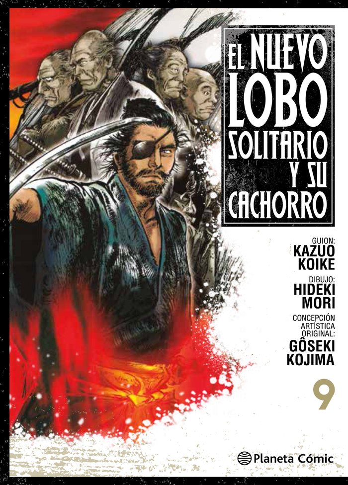 Nuevo Lobo solitario y su cachorro nº 09, de Koike, Kazuo | portada del libro