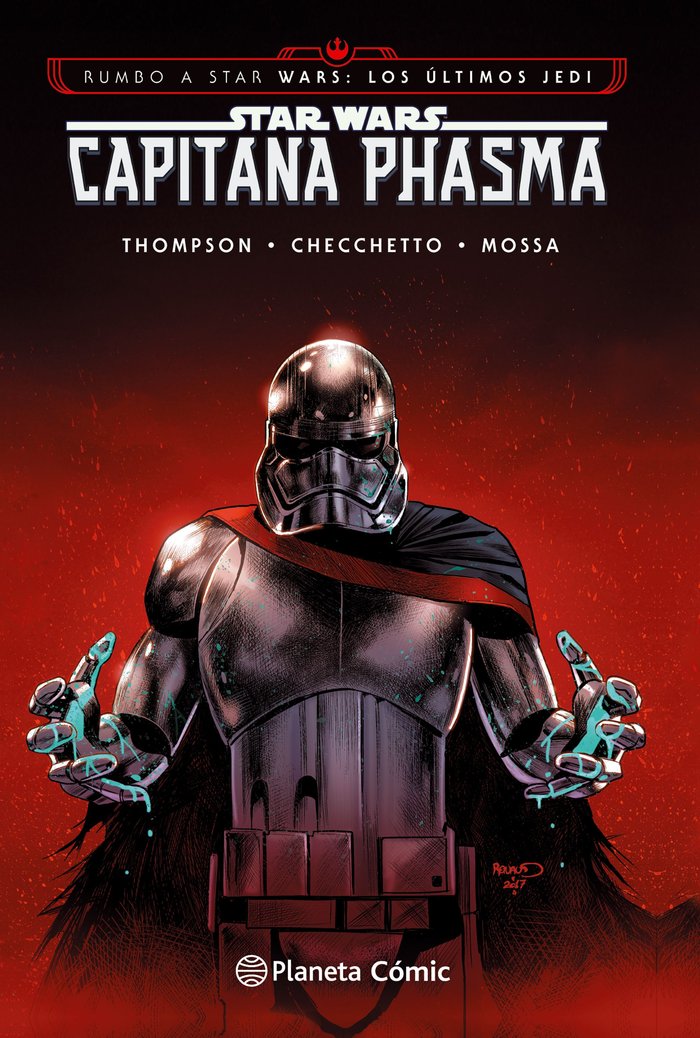 Star Wars Capitana Phasma, de Thompson, Kelly | portada del libro