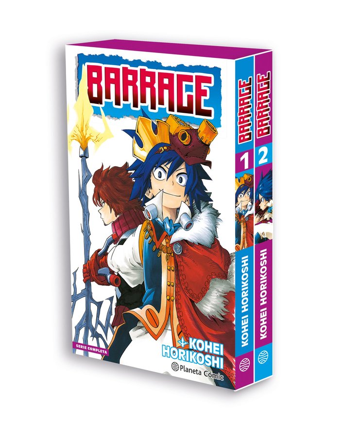 Cofre Barrage nº 01 + 02, de Horikoshi, Kohei | portada del libro
