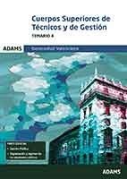 Temario 4 Cuerpos Superiores de Técnicos y de Gestión de la Generalitat Valenciana, de OBRA COLECTIVA | portada del libro
