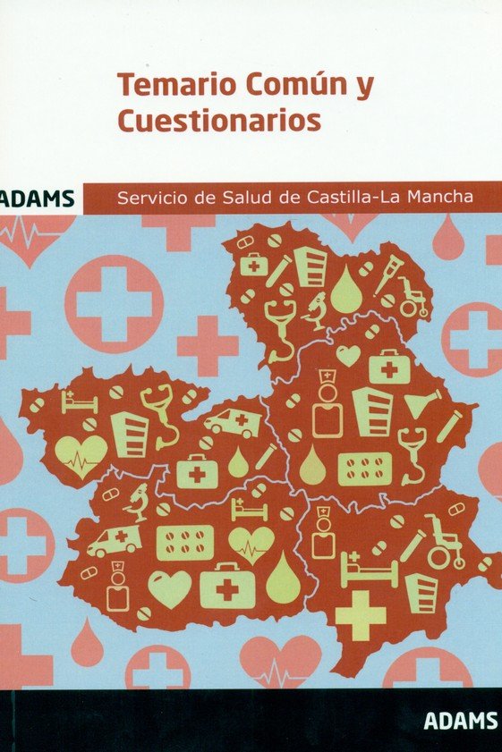 Temario Común y Cuestionarios del Servicio de Salud de Castilla La Mancha, de Obra colectiva | portada del libro