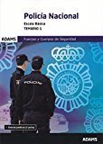 TEMARIO 1 POLICIA NACIONAL ESCALA BASICA, de AAVV | portada del libro