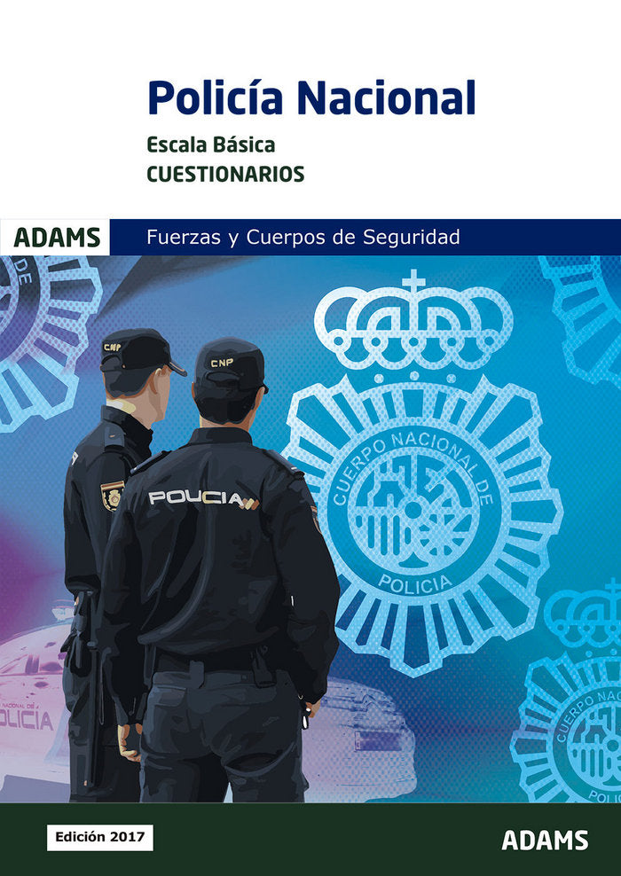 Cuestionarios Polic¡a Nacional. Escala Básica, de OBRA COLECTIVA | portada del libro