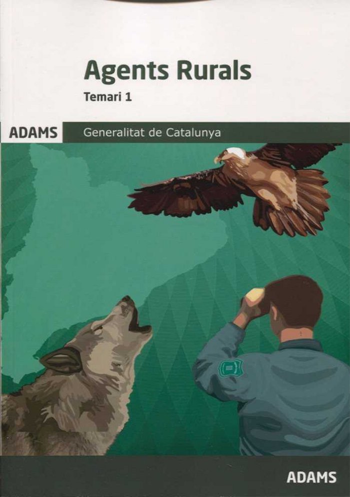 Temari 1 Cos Agents Rurals Generalitat de Catalunya, de Varios autores | portada del libro