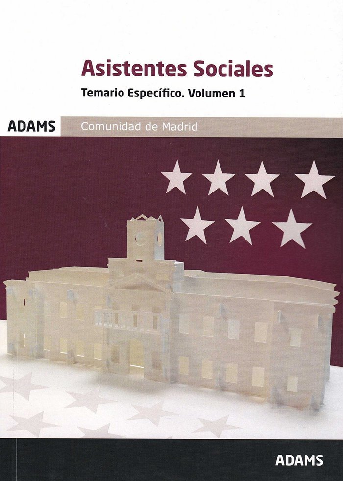 Temario específico 1 Asistentes Sociales de la Comunidad de Madrid, de Varios autores | portada del libro