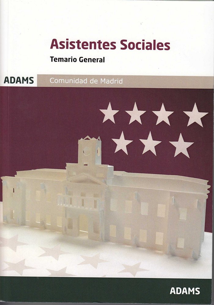 Temario general Asistentes Sociales de la Comunidad de Madrid, de Obra colectiva | portada del libro